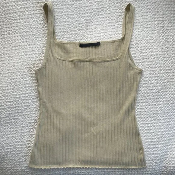 Jenni Kayne Square Rib Tank - Picture 2 of 3